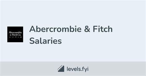 abercrombie and fitch salary